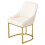 Living And Home (White) Set of 2 Upholstered Dining Chairs 5
