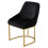 Living And Home (Black) Set of 2 Upholstered Dining Chairs 5