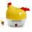 (As show, One size) Mini Electric Egg Cooker 6 Eggs Automatic Steamer Kitchen Tools yellow 1