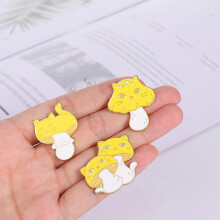(As show, One size) 3 Pack Cartoon Animal Cat Enamel Pin Set, Cute Pet Brooches Badge for Bag, Lapel, Buckle, Hat, Clothing Accessories, Personality Birthday Gift, Christ