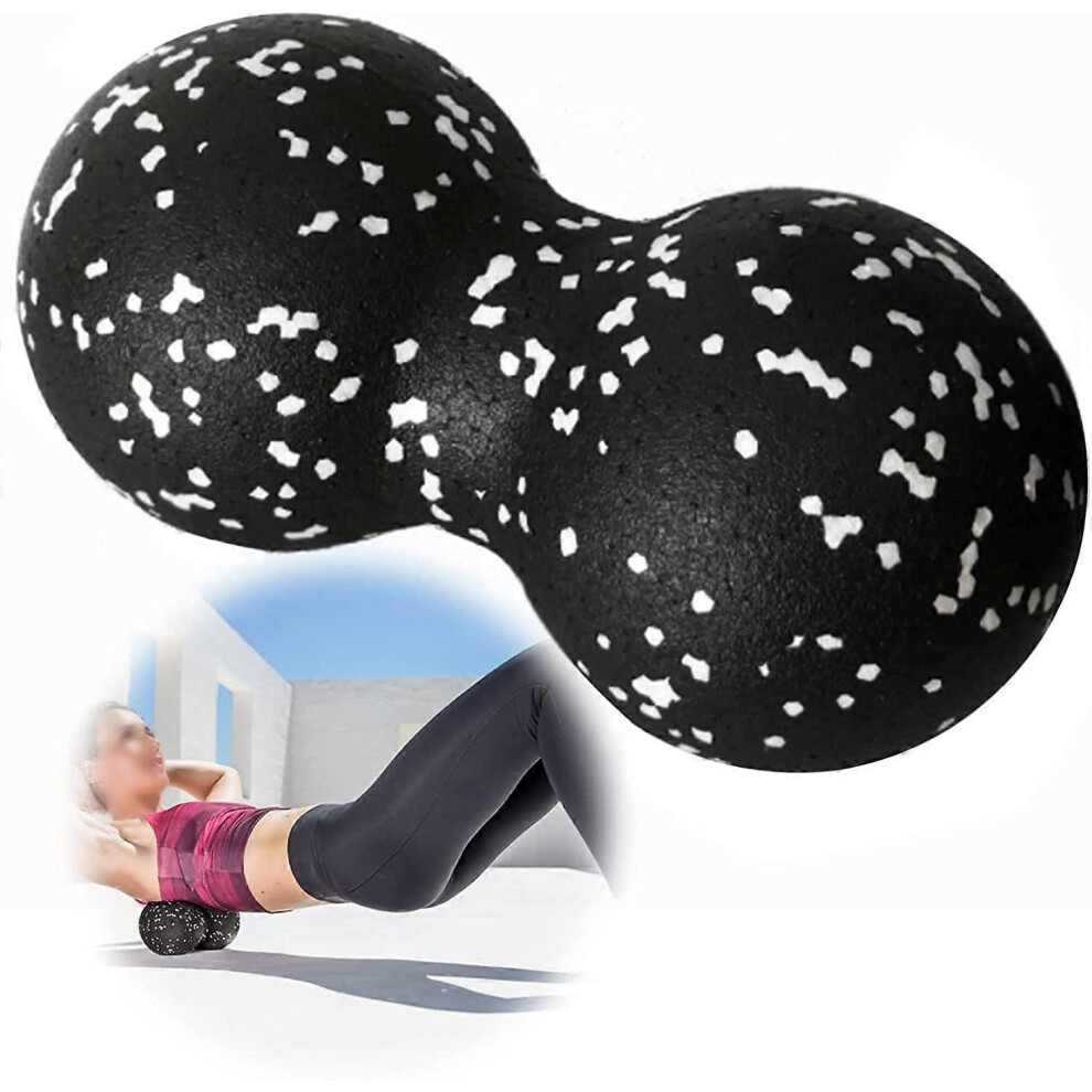 (As show, One size) Lacrosse Ball Fascia Ball Massage Ball Peanut Double Massage Ball Tool Ball Massage Ball Massage Trigger Point Massage Balls For M