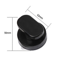 (As show, One size) Powerful Suction Cup Handle, Shower Wall Suction Cup Suction Cup Handle, Toilet Bathroom Sliding Door Handle, With A Solid Suction Cup black