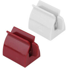 (As show, One size) 2-piece Rolling Tube Toothpaste Squeezer, Toothpaste Holder