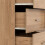 Seconique Dakota 6 Drawer Chest or Drawers Oak Effect 6