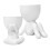 2pcs Figure Shaped Ceramic Succulent Planters Plants Cactus Flower Pots Plants Planters 2