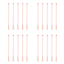 5Pcs Stainless Steel Stirrers Stir Cocktail Swizzle Stick-19Cm
