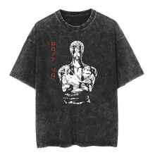(XXL, 8) Hip-hop retro loose short-sleeved T-shirt