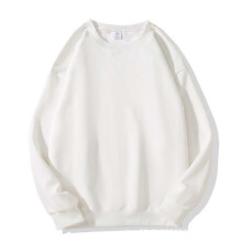 (4XL, White) Women s Comfortable Casual Round Neck Sweatshirt Autumn and Winter Style