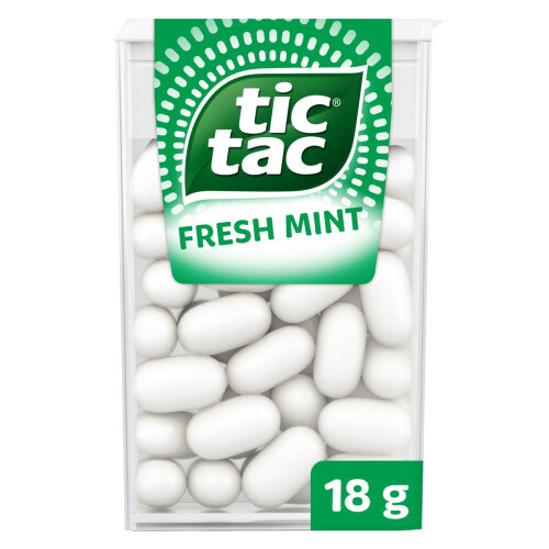 Tic Tac Fresh Mint Flavour 18g (Pack Of 6)