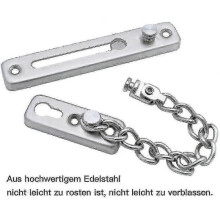 2pcs Lock Chain Door Chain Latch Stainless Steel Front Door Chain Heavy Duty Door Lock Slide Chain Extra-thick Door Chain Security for Home Apartment