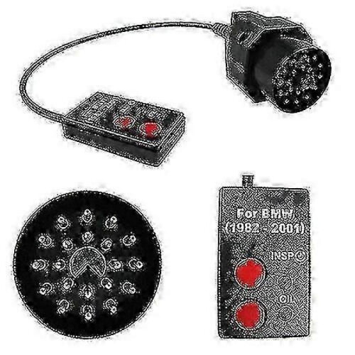 Reset Oil Service Light Tool, 20 Pins Socket Obd Oil Service Code Clear Tool Fit for Bmw 1982-2001 E 2
