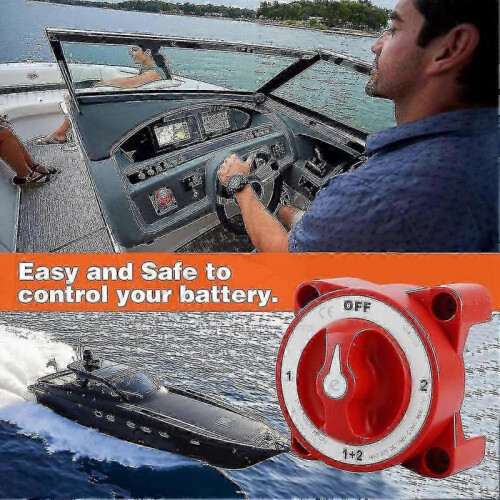 Dc 32v 350a Battery Switch 4-position Selector Marine Boat Battery Selector Switch Disconnect for M 1