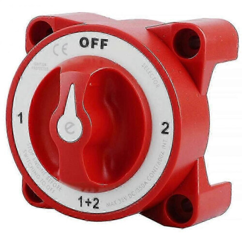 Dc 32v 350a Battery Switch 4-position Selector Marine Boat Battery Selector Switch Disconnect for M
