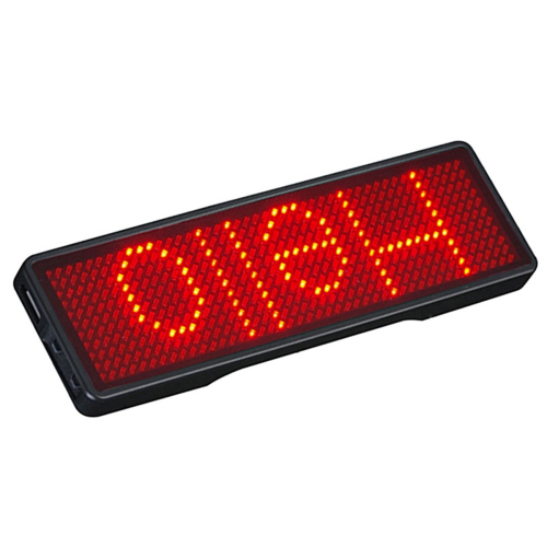Bluetooth LED Name Badge Rechargeable Light Sign Display LED,Type 2 2