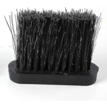 (L) 2 Pcs Fireplace Brush Oblong Hearth Brush Head Refill Fireside Brush Head Replacement For Companion Sets
