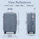 (24) 20+24+28 TSA Lock Suitcase Hard Shell ABS+PC Luggage Set 12