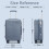(24) 20+24+28 TSA Lock Suitcase Hard Shell ABS+PC Luggage Set 13
