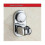 2 Wall  Mounted  Shower  Brackets  Bathroom  Adjustable  Suction  Cup  Holder  Shower  Head  Shower  Base 5 Angles  Adjustable  Silver 4