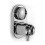 2 Wall  Mounted  Shower  Brackets  Bathroom  Adjustable  Suction  Cup  Holder  Shower  Head  Shower  Base 5 Angles  Adjustable  Silver 3