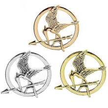 (As show, One size) 3 Pcs MockingBirds Brooch Set Personality Symbol Animal Birds Film Television Props for Women and Men, Personality Logo Brooch Brooch