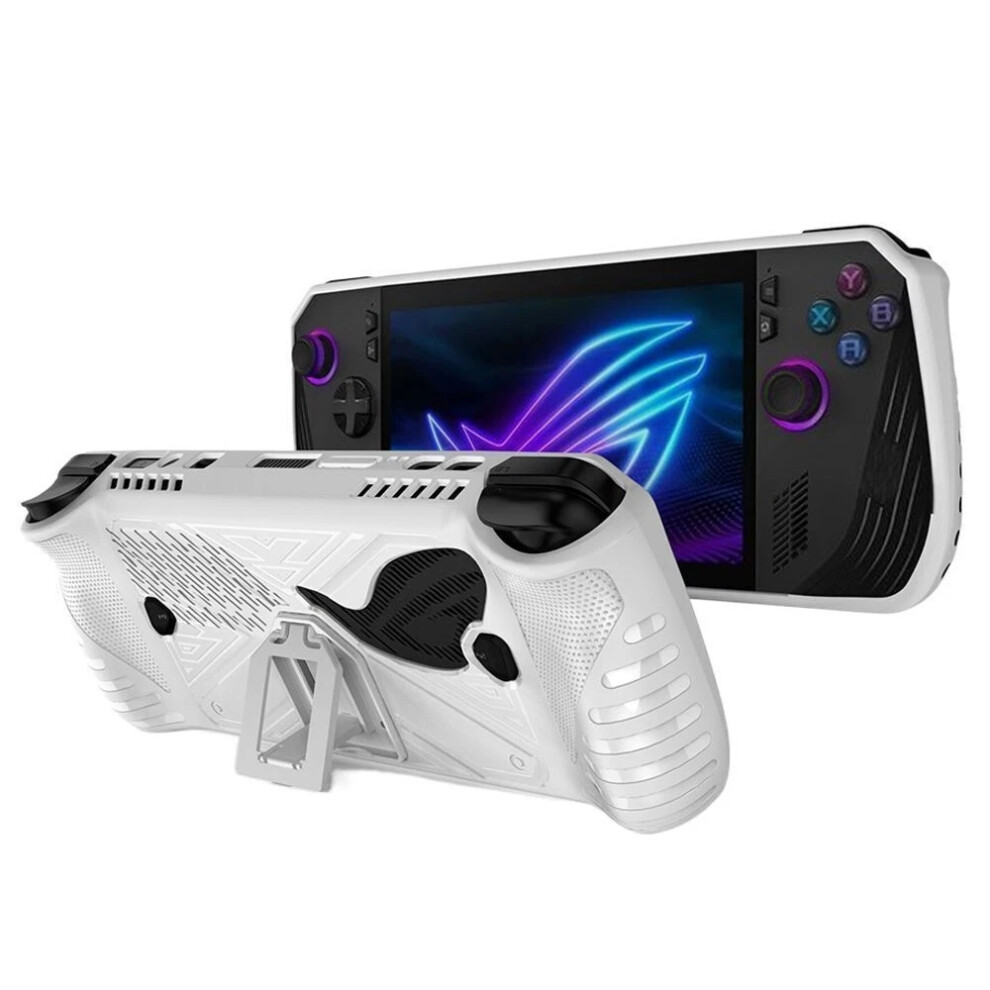 (White) with Kickstand Gaming Handhelds Protective Case for ASUS ROG Ally X 2024 New-image-OPC-PHPCJ7P-NEW