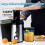 1000W Juicer Machine Whole Fruit Vegetable Juice Extractor Steel Home 4
