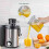 1000W Juicer Machine Whole Fruit Vegetable Juice Extractor Steel Home 16