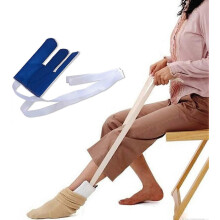 (As show, One size) 2pcs Sock Aid, Sock Aid and Compression Socks have no more elastic socks to help the elderly and disabled to dress