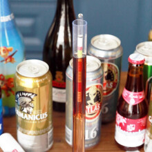 (As show, One size) Hydrometer hydrometer (density meter, sugar tester,) for home brewed beer, wine and cider