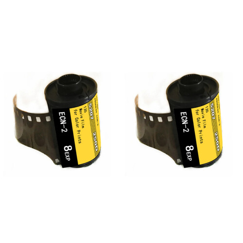 Έγχρωμο φιλμ ECN-2 35mm, ρολό έγχρωμου φιλμ φωτογραφικής μηχανής 35mm 8EXP