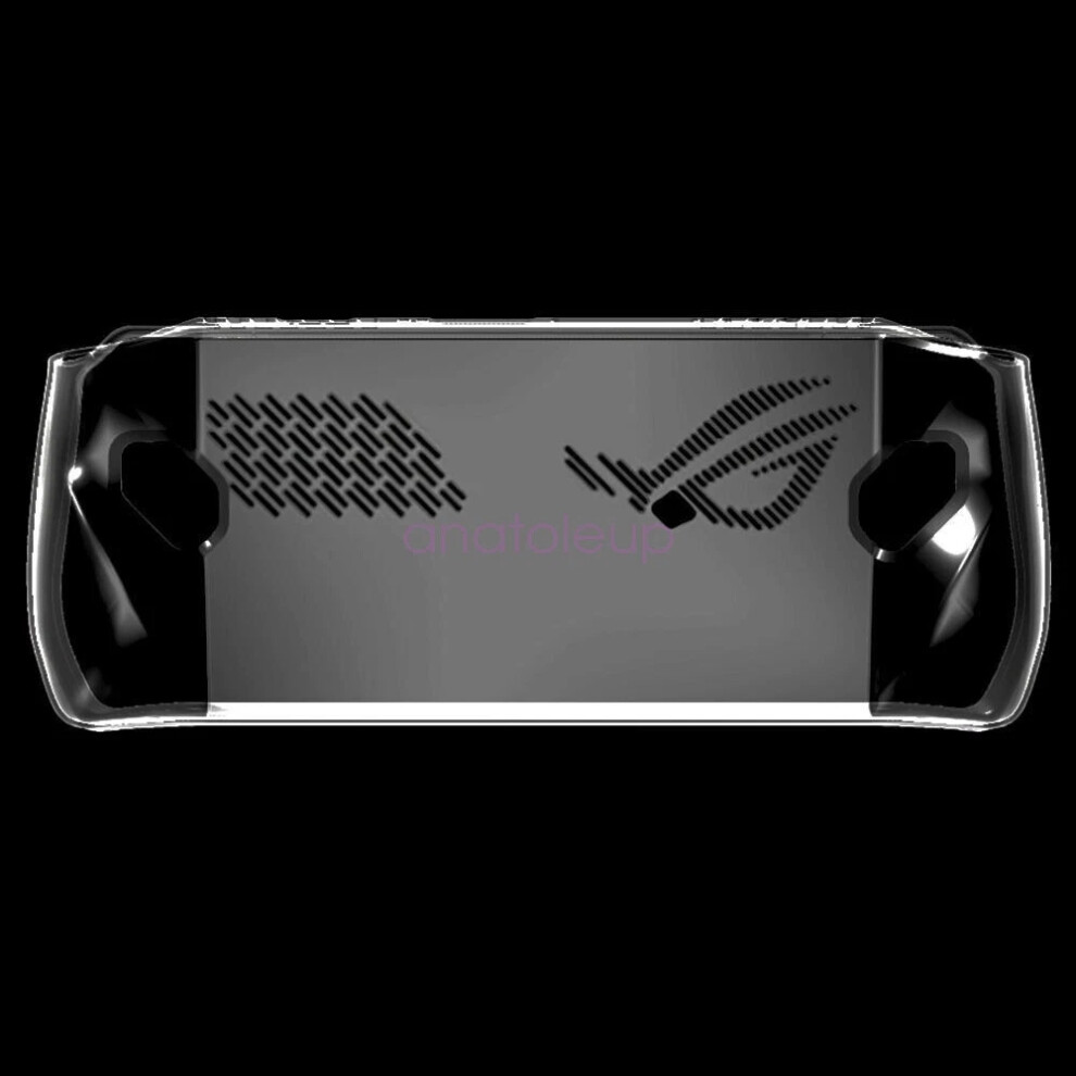 (Transparent ) Handheld Console Protective Case Transparent Shell For Asus Rog Ally White 6963793781843