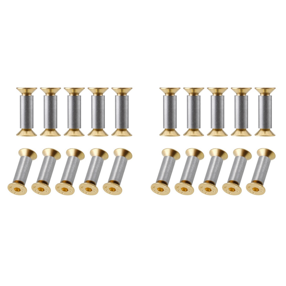 10 Packs Knife Handle Screws Rivets Bolts Fasteners 4852133363059