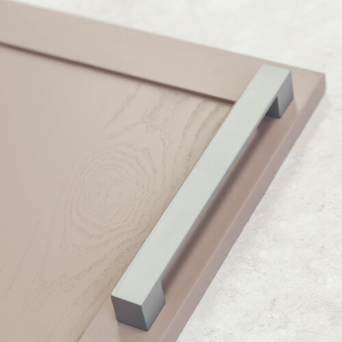 Matt Chrome Kitchen Cupboard Handle 224mm Cabinet Door Drawer Wardrobe 1