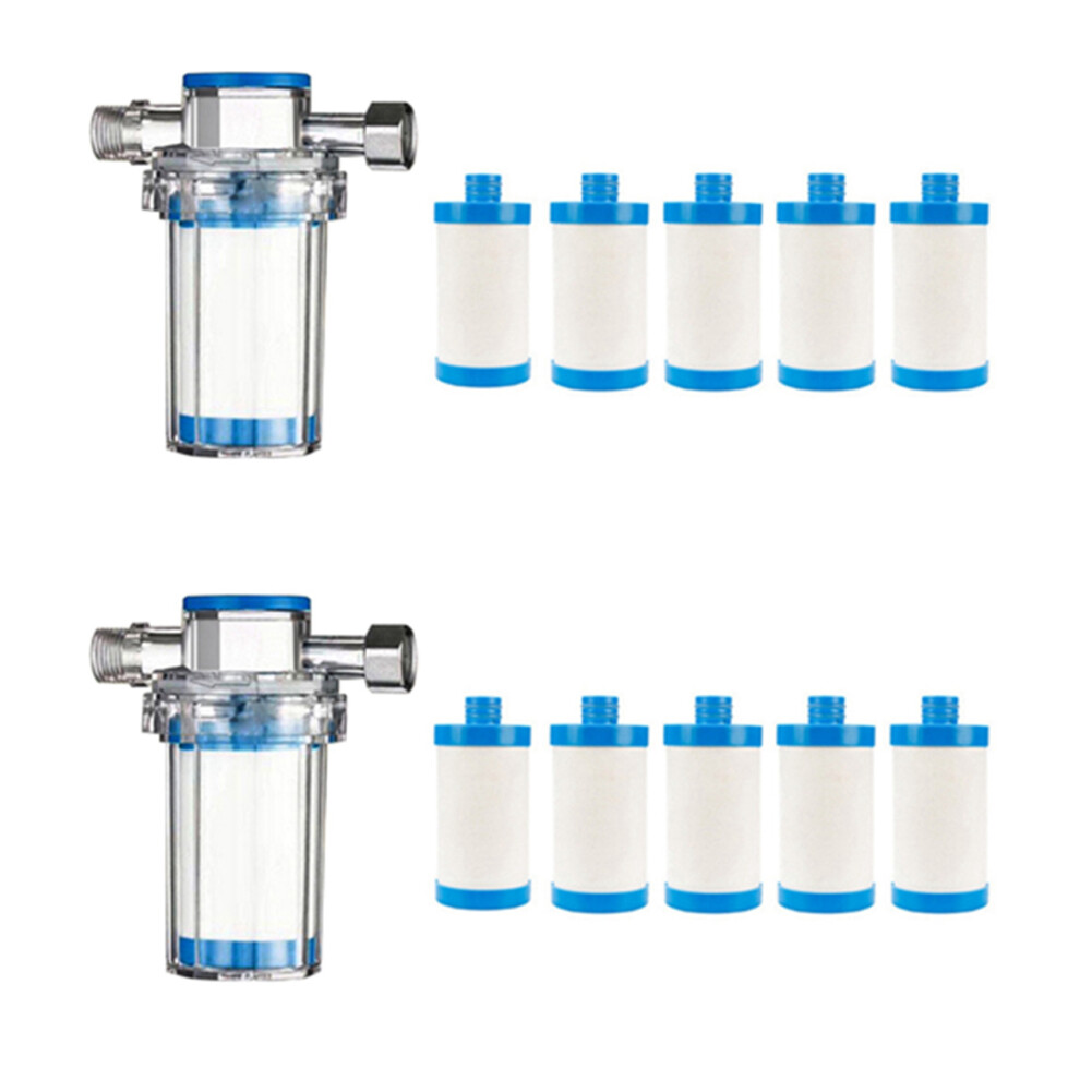 Filtro Per L'acqua Della Doccia Dello Scaldabagno Filtro Per L'acqua Del Rubinetto Anteriore Filtro Per La Purificazione Dell'acqua-image