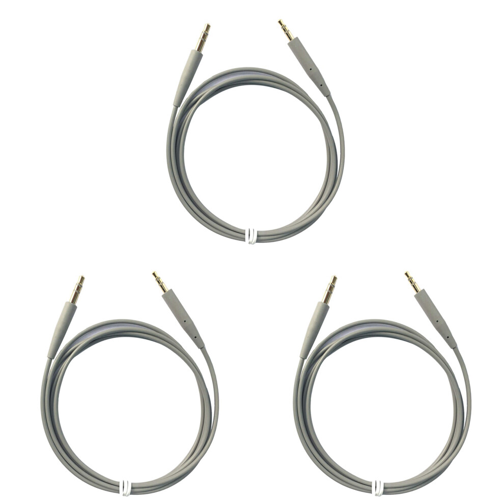 For Qc35 Headphone Qc25 Soundtrue Audio Cable 3.5 To 2.5, Gray 4852133368290
