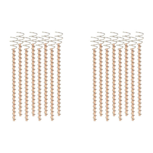 Pacote com 8 antenas de cobre para jardinagem eletrocultura (12 polegadas)