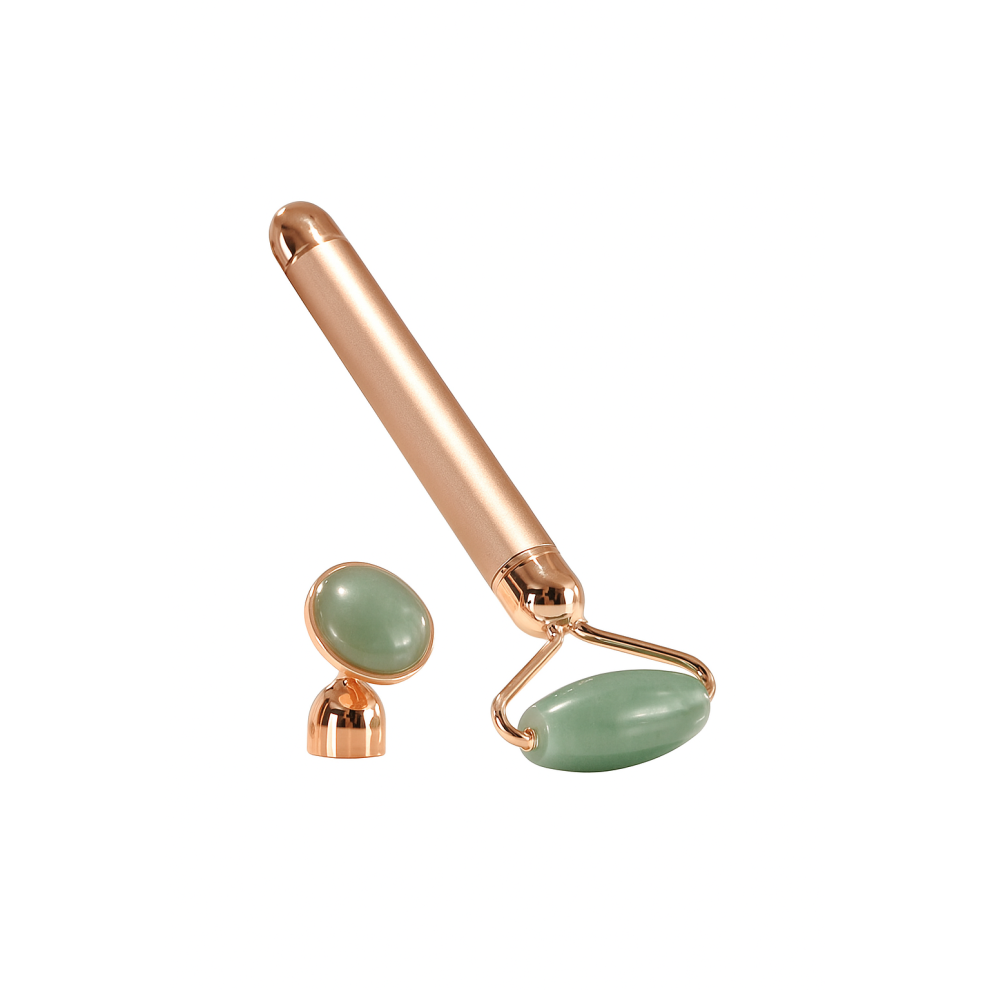 Velform Jade Roller Set - Vibrating Facial Roller & Massager