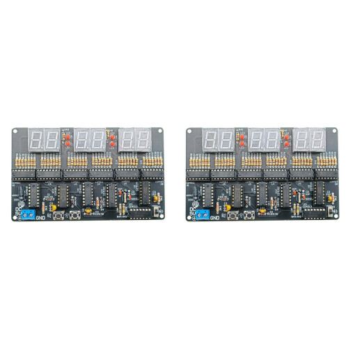 Κιτ ψηφιακού κυκλώματος ρολογιού DC4.5V-5.5V 6-Bit για ηλεκτρονική διδασκαλία ρολογιού