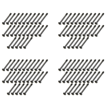 25Pcs 6 -32x30mm Lengthened RoundHead Mount Screw for PC Case Cooler