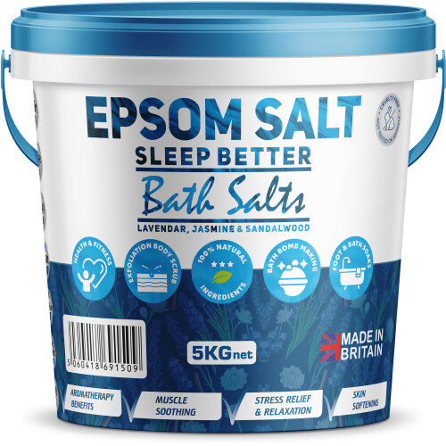 (5kg) Scented Epsom Salt Sleep Better Magnesium Sulfate