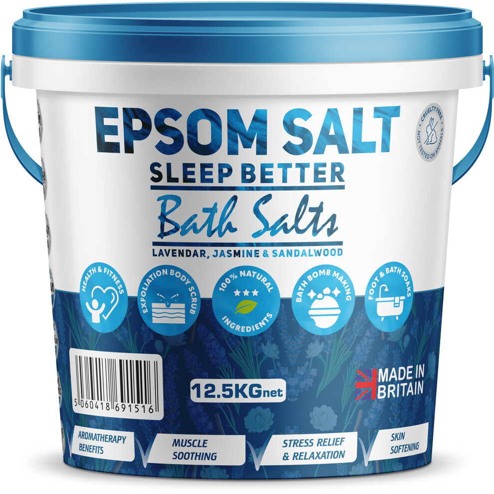 1Ne Nutrition (12.5Kg) Scented Epsom Salt Sleep Better Magnesium Sulfate