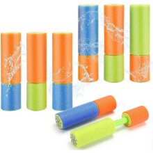(As show, One size) Water Gun, 6pcs Foam Water Gun Our Children Summer Swimming Beach Bath Toys, for Children as Gifts (8pcs)