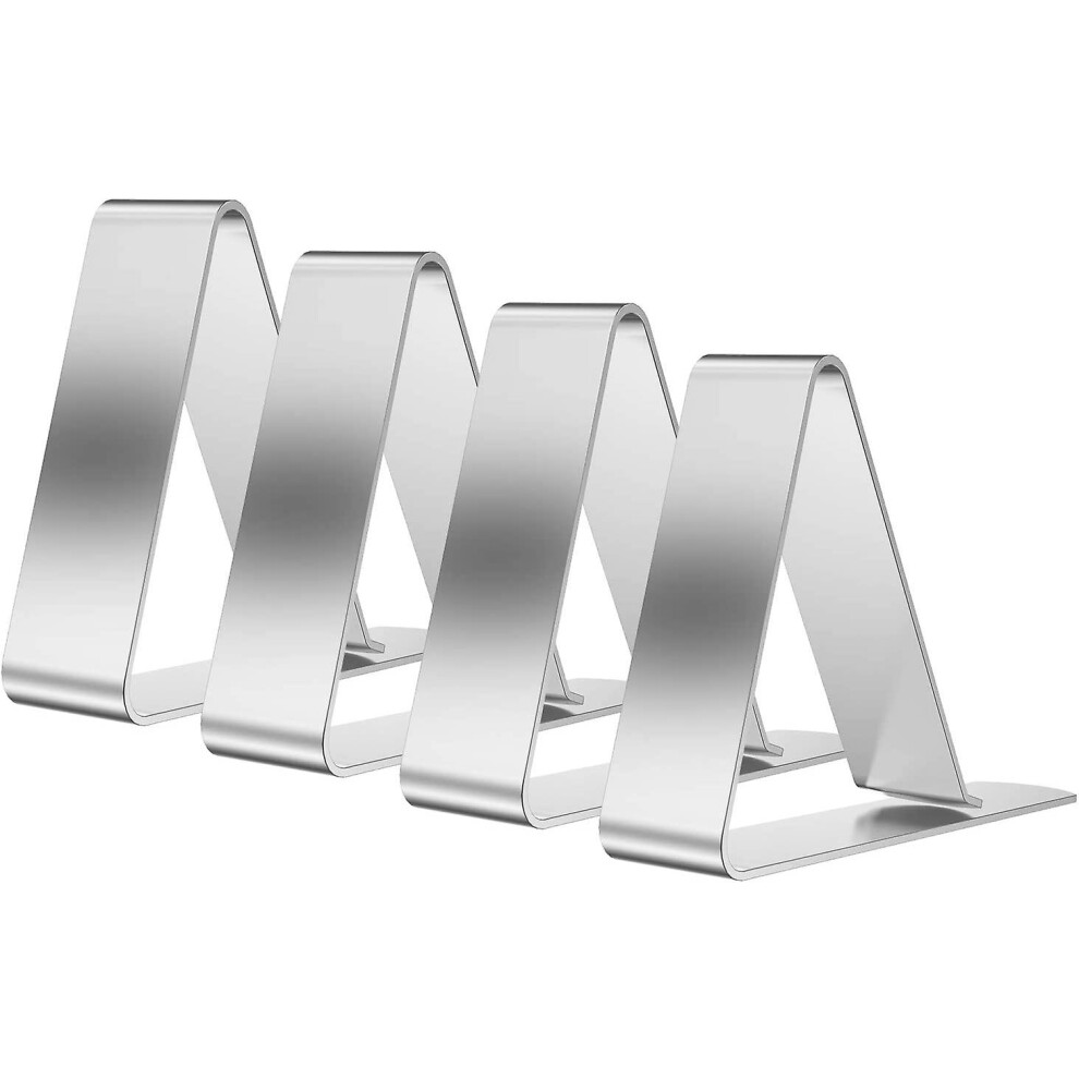 (As Show, One Size) 4.5Cm Tablecloth Clip, 12 Pcs Tablecloth Clip, Adjustable Tablecloth Clip, Stainless Steel Tablecloth Clips, Garden Tablecloth, Ta 4704245231187