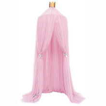 (As show, One size) Kids Mosquito Net Hanging Play House Tent Baby Bed Crib Canopy Tulle Curtains For Bedroom Tent For Children Room Pink