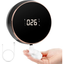 (As show, One size) Automatic Soap Dispenser, Electric Soap Dispenser, Rechargeable, Touchless, With Infrared Motion Sensor, Foam Soap Dispenser, Suitable For Kitchen