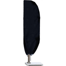 (As show, One size) Parasol Cover 210D Oxford Pole Parasol Cover Offset Canopy Parasol Deporte Offset Waterproof UV Resistant Weatherproof with Storage Bag