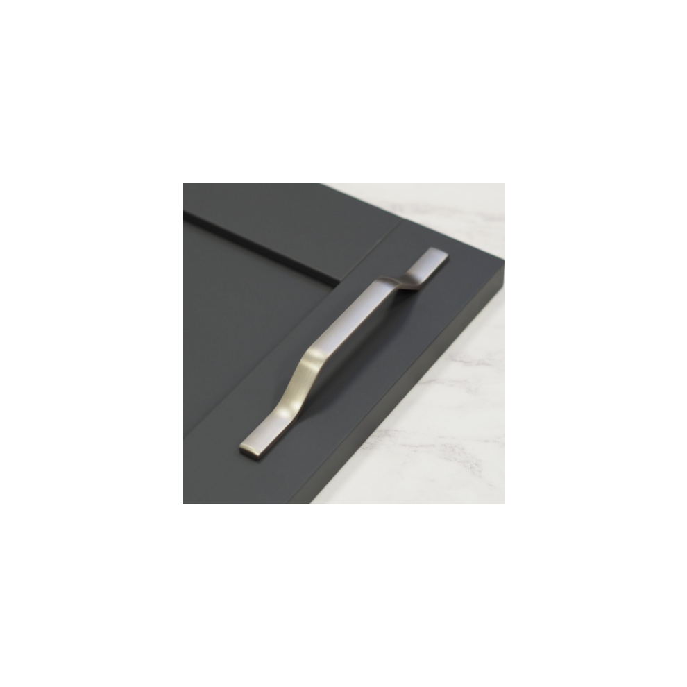 Brushed Nickel Kitchen Cabinet Handle 160Mm 192Mm - Image 3