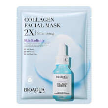 (As show, One size) Collagen Facial Mask Moisturizing Refreshing Moisturizing Facial Mask (20 Pieces)