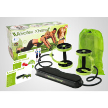Revoflex Extreme - Fitness appliance, elastic bands with wheels