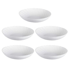 Circle Serving Tray Household Design Holding Fruit 24.8X24.8X5.2CM Kitchen 5Pcs